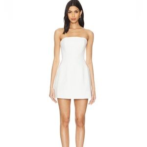 Bardot Karoline Balloon Dress in Orchard White
